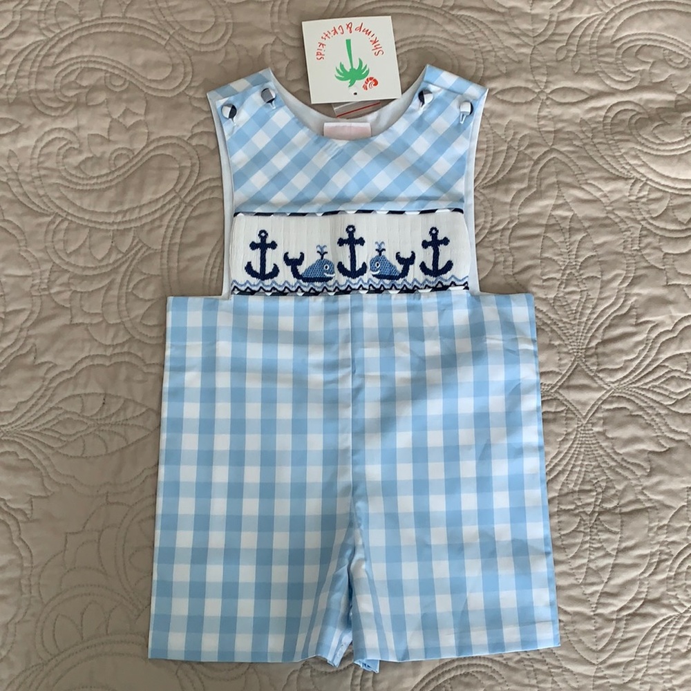 Shrimp & Grits Boys Shortall